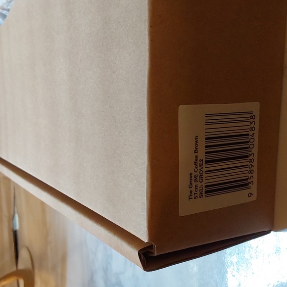 LACK OF COLOR THE GROVE FEDORA HAT COFFEE BROWN SIZE 57CM(M) - Picture 5 of 14